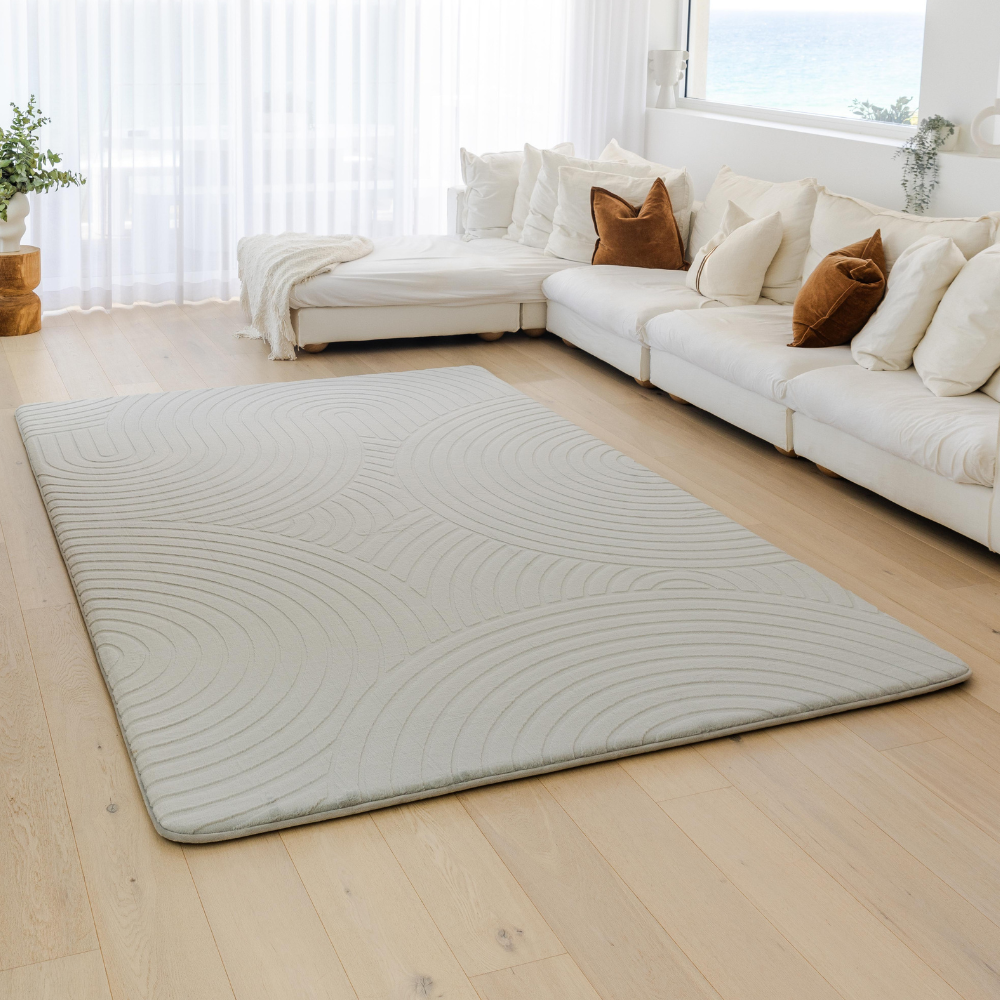 Deluxe Shaggy Relax Mat - 35mm Thick Foam Base