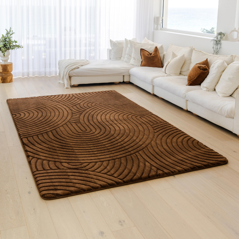 Deluxe Shaggy Relax Mat - 35mm Thick Foam Base