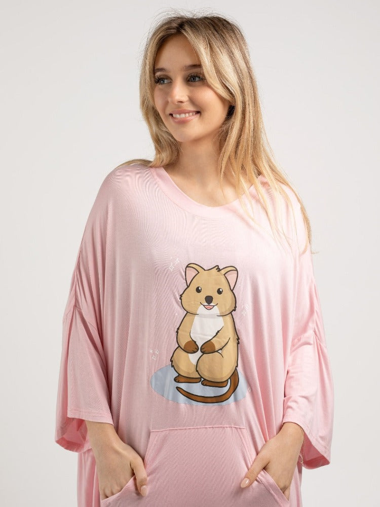 Muscle Mat Tanning Tee - Oversized