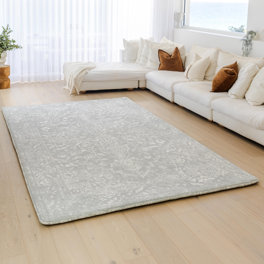 Deluxe Shaggy Relax Mat - 35mm Thick Foam Base